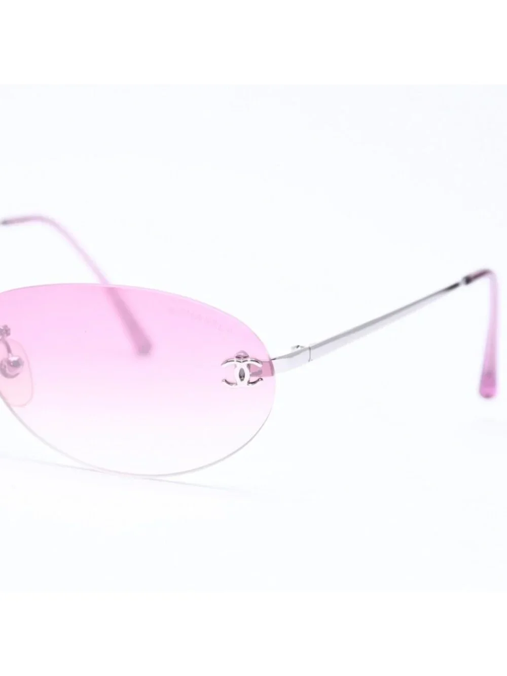 Chanel Sunglasses Rimless Eyewear CC Logo
